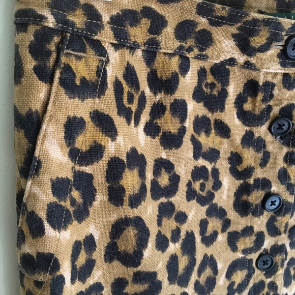 Animal print button skirt - Picture 10 of 16